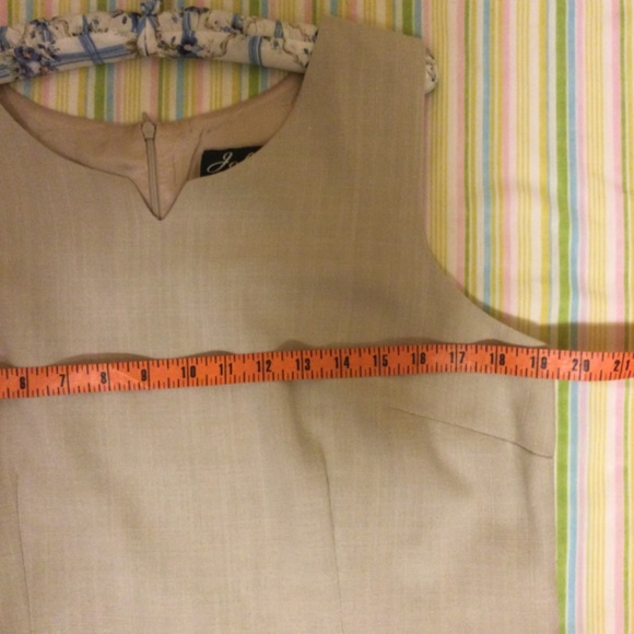 Beautiful Vintage Dress & Button up Top or "Jacket"Set by Jolibel - Picture 10 of 17